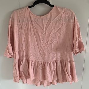 Pink Zara short sleeve
